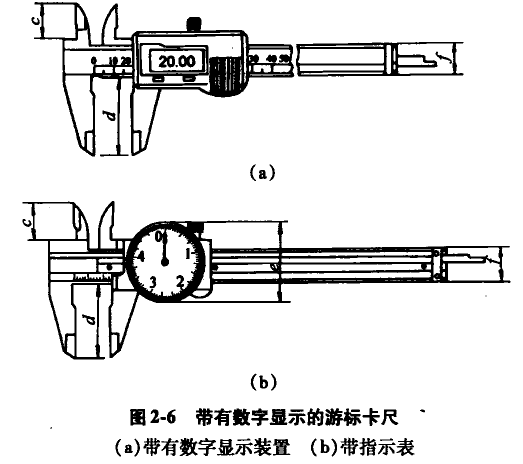 帶有數顯游標卡尺 游標卡尺