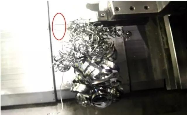 鐵屑總是纏到工件上怎么辦?