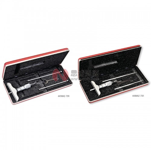 施泰力/Starrett 440、440M、445、445M系列深度千分尺0-9" AND 0-12"/0-225MM 449M系列深度千分尺（帶非旋轉(zhuǎn)刀片式測量桿）0-6"/0-150MM
